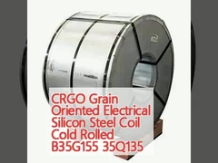 CRGO สายไฟฟ้าที่กํากับเมล็ด Silicon Steel Coil หมุนเย็น B35G155 35Q135